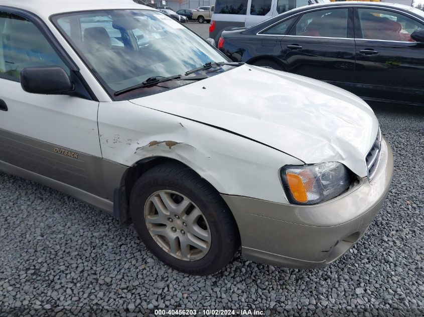 2001 Subaru Outback VIN: 4S3BH675717633738 Lot: 40456203