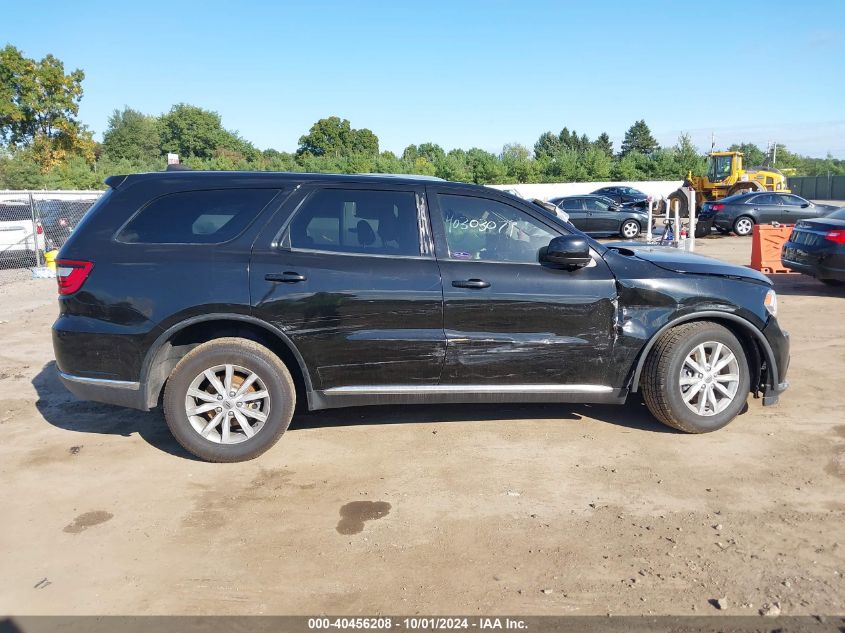 2020 Dodge Durango Sxt Awd VIN: 1C4RDJAG0LC300962 Lot: 40456208