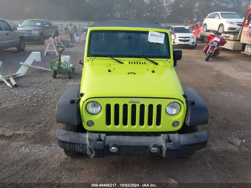 2016 Jeep Wrangler Sport VIN: 1C4AJWAG4GL329017 Lot: 40456217