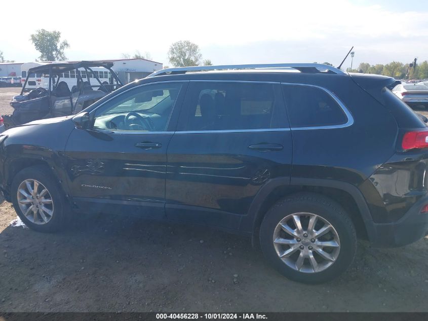 2015 Jeep Cherokee Limited VIN: 1C4PJMDSXFW740837 Lot: 40456228