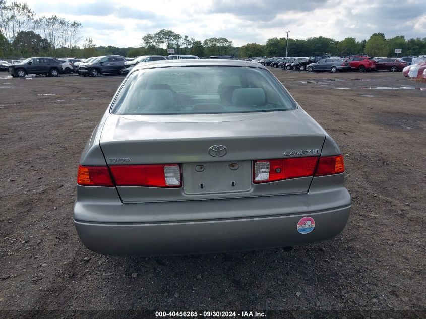 2001 Toyota Camry Le VIN: JT2BG22K410555672 Lot: 40456265