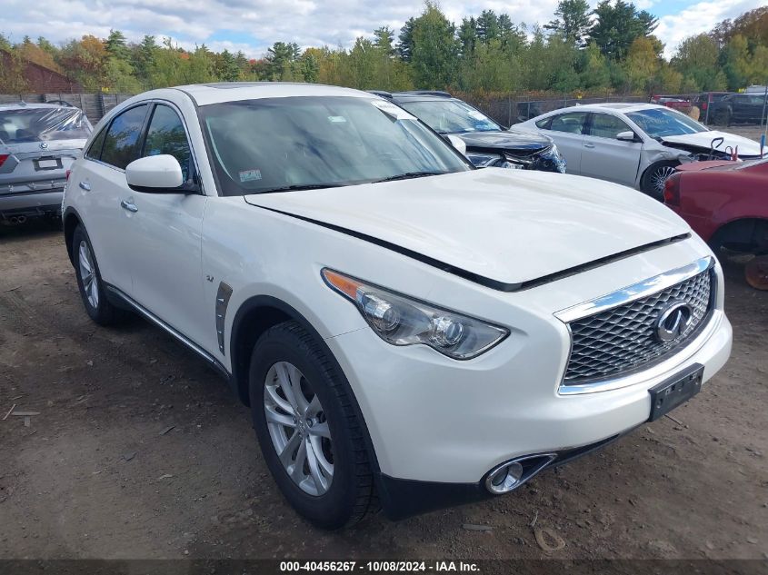 2017 Infiniti Qx70 VIN: JN8CS1MW9HM411563 Lot: 40456267