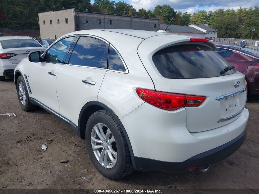 2017 Infiniti Qx70 VIN: JN8CS1MW9HM411563 Lot: 40456267