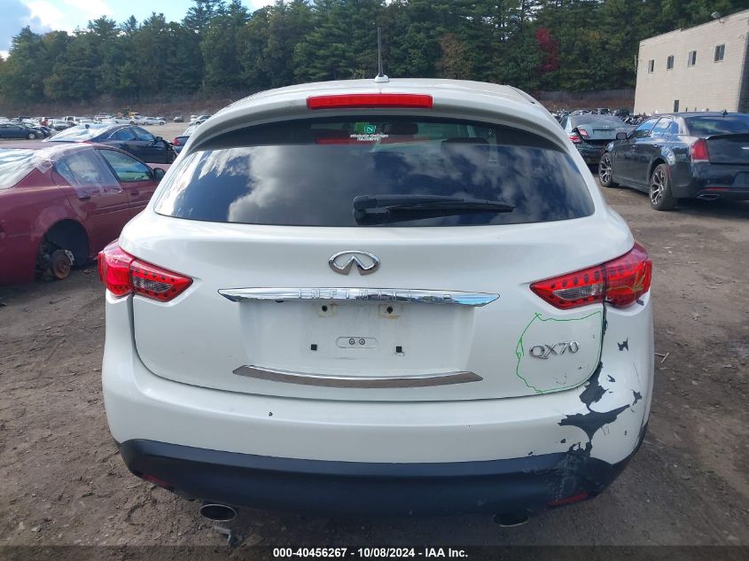 2017 Infiniti Qx70 VIN: JN8CS1MW9HM411563 Lot: 40456267