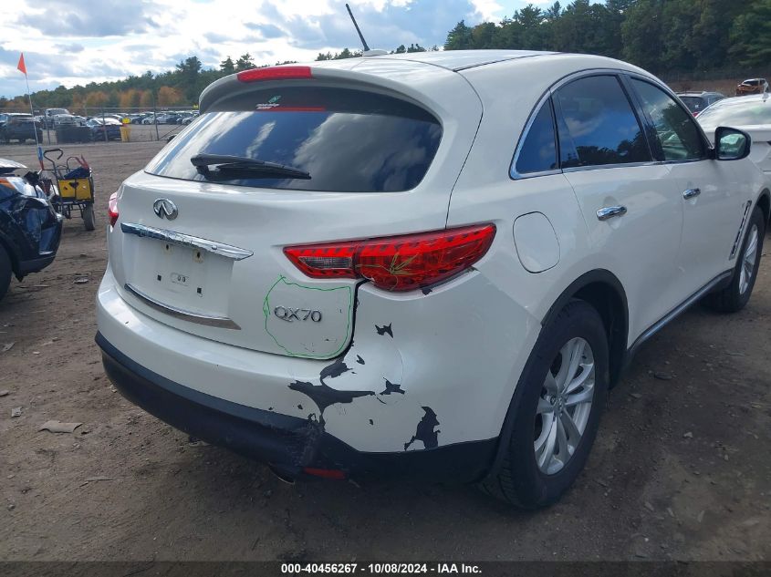 2017 Infiniti Qx70 VIN: JN8CS1MW9HM411563 Lot: 40456267