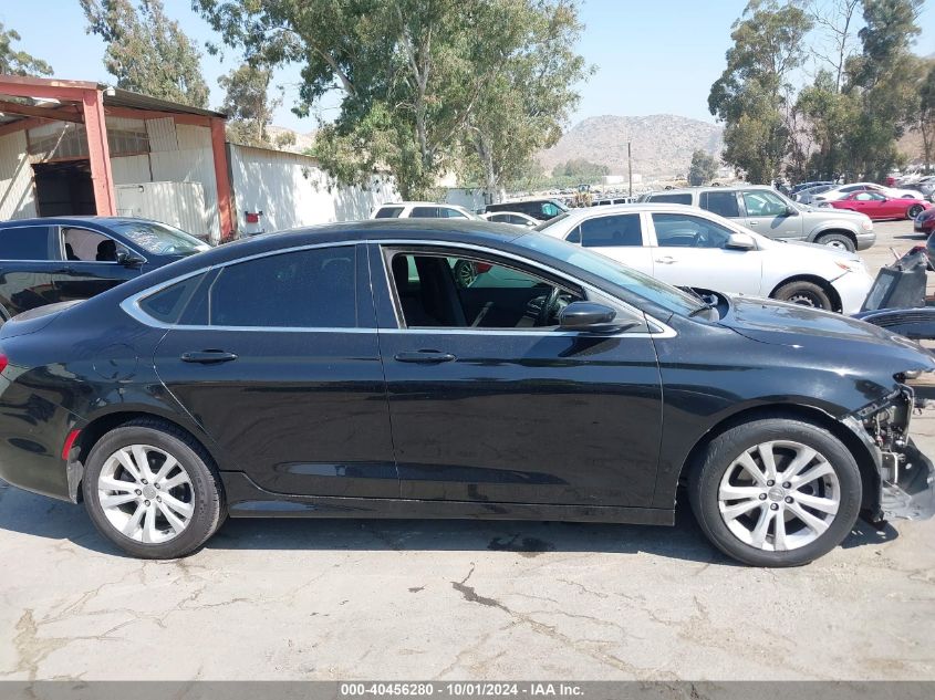 2016 Chrysler 200 Limited VIN: 1C3CCCAB2GN127520 Lot: 40456280