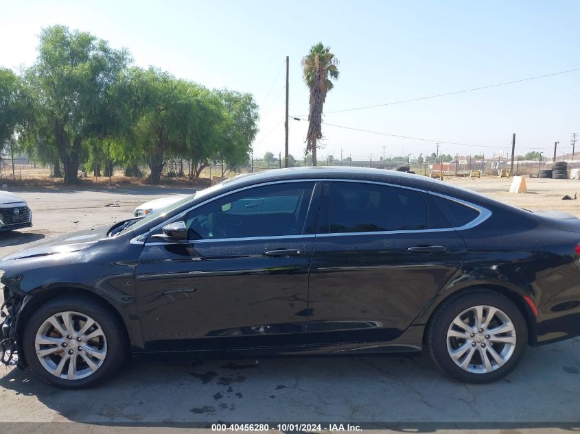 2016 Chrysler 200 Limited VIN: 1C3CCCAB2GN127520 Lot: 40456280