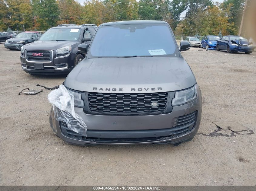 2019 Land Rover Range Rover 3.0L V6 Supercharged Hse VIN: SALGS2SVXKA527353 Lot: 40456294