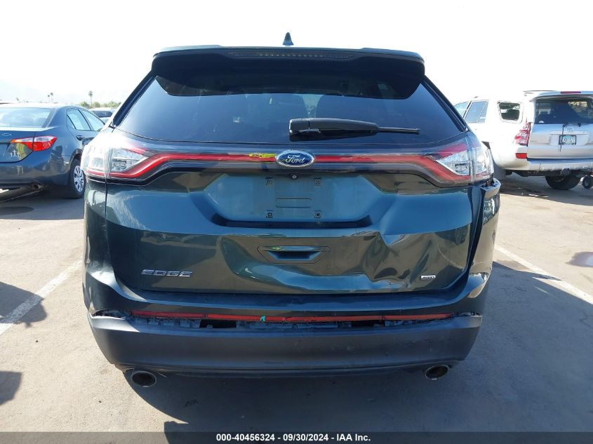 2FMTK4G80FBB73739 2015 Ford Edge Se