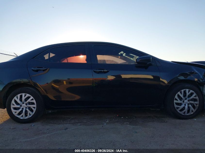 2019 Toyota Corolla Le VIN: 5YFBURHE7KP935770 Lot: 40456326