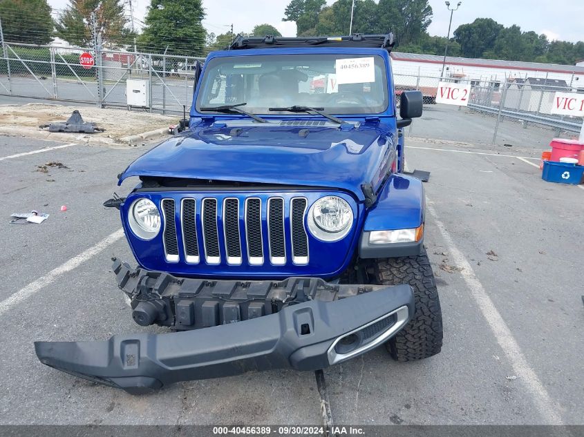 2018 Jeep Wrangler Unlimited Sahara VIN: 1C4HJXEN7JW181481 Lot: 40456389