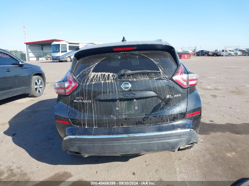 5N1AZ2MH5HN132607 2017 Nissan Murano Sl