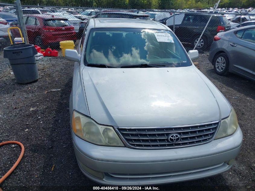 2003 Toyota Avalon Xls VIN: 4T1BF28B93U288151 Lot: 40456410