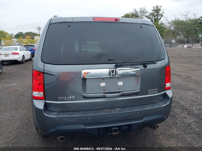 2012 Honda Pilot Touring VIN: 5FNYF4H90CB042766 Lot: 40456412