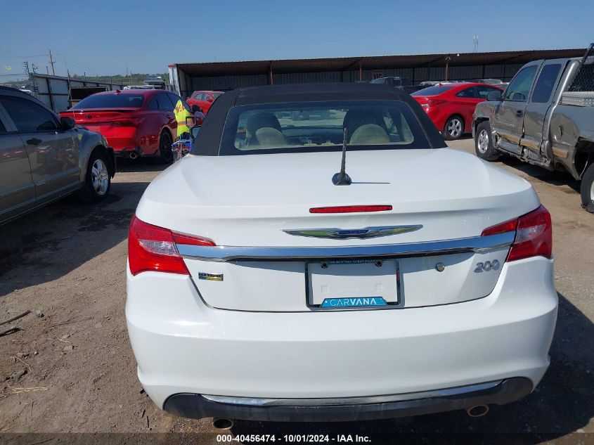 2014 Chrysler 200 Touring VIN: 1C3BCBEG2EN131060 Lot: 40456474