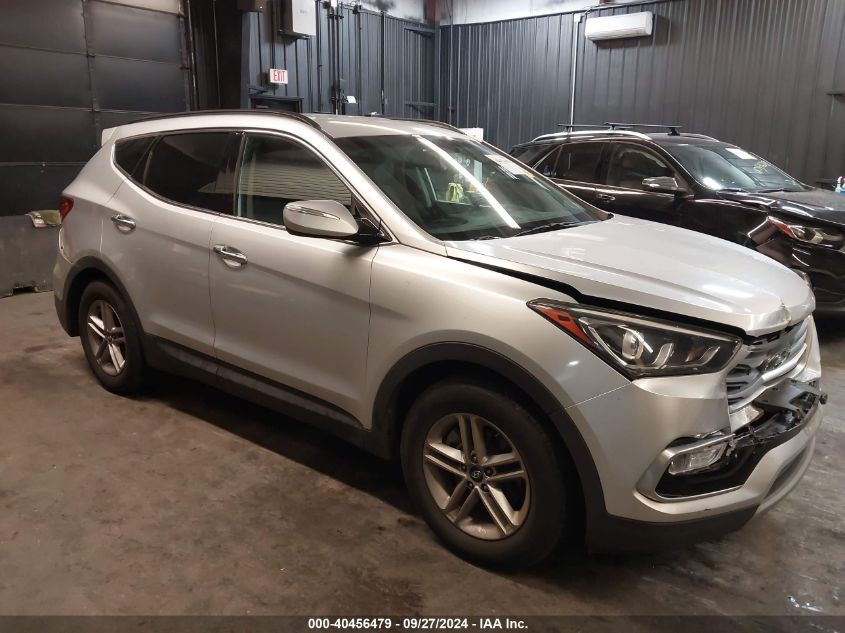 5XYZUDLB3JG570618 2018 HYUNDAI SANTA FE - Image 1