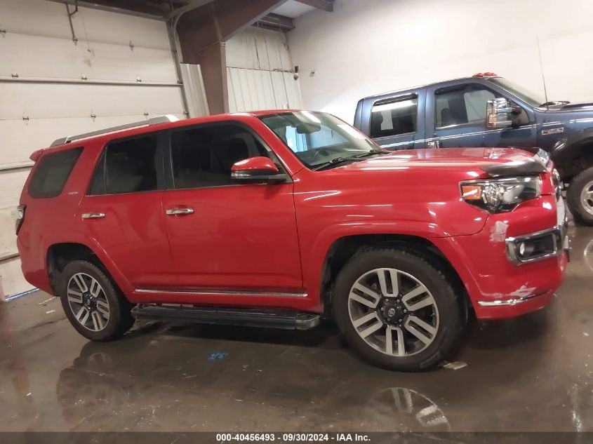 2019 Toyota 4Runner Limited VIN: JTEBU5JRXK5615356 Lot: 40456493