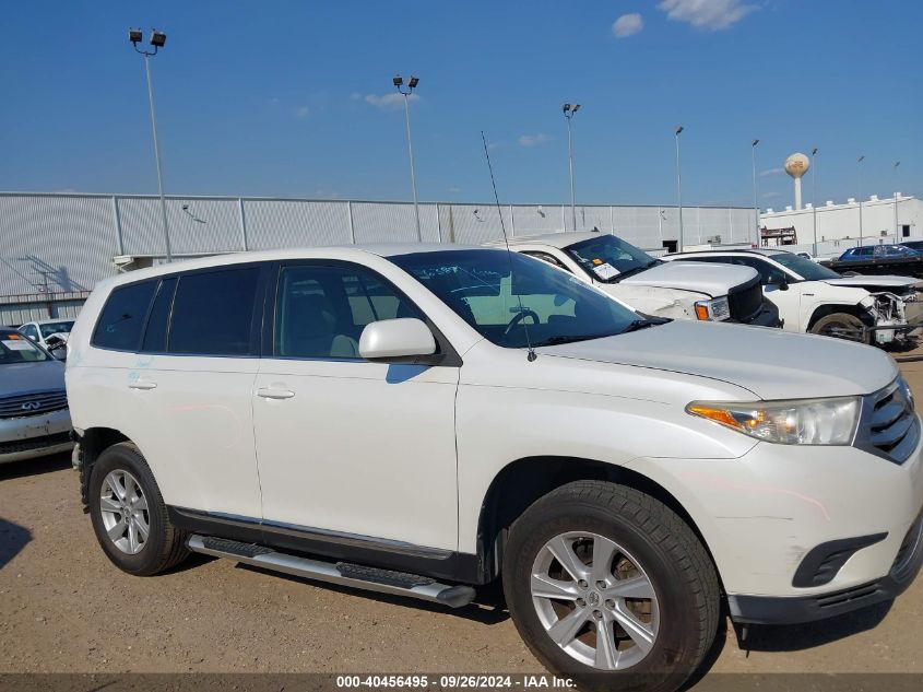 2011 Toyota Highlander Base V6 VIN: 5TDZK3EH2BS038900 Lot: 40456495