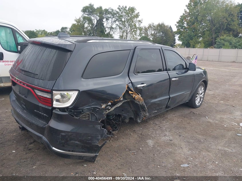 2014 DODGE DURANGO VIN: 1C4RDJEG9EC307020