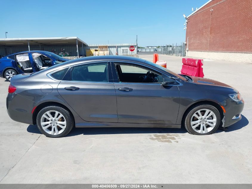 2016 Chrysler 200 Limited VIN: 1C3CCCAB7GN159346 Lot: 40456509