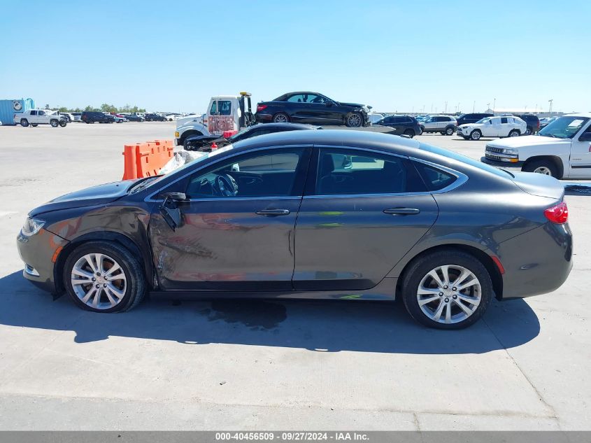 2016 Chrysler 200 Limited VIN: 1C3CCCAB7GN159346 Lot: 40456509