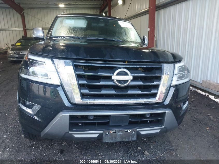 JN8AY2DA1N9390688 2022 Nissan Armada Platinum