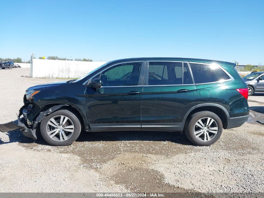 5FNYF6H58HB027951 2017 Honda Pilot Ex-L