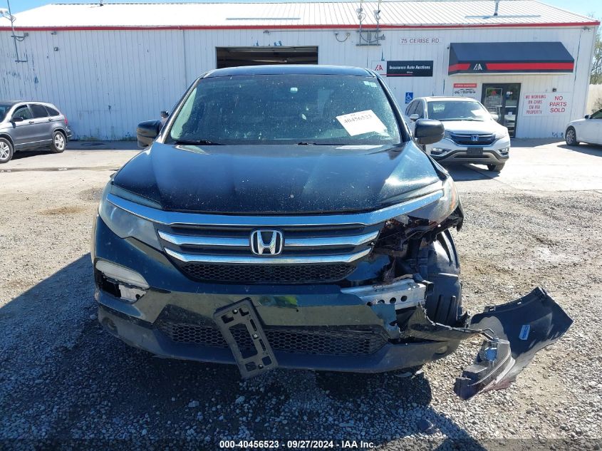 5FNYF6H58HB027951 2017 Honda Pilot Ex-L