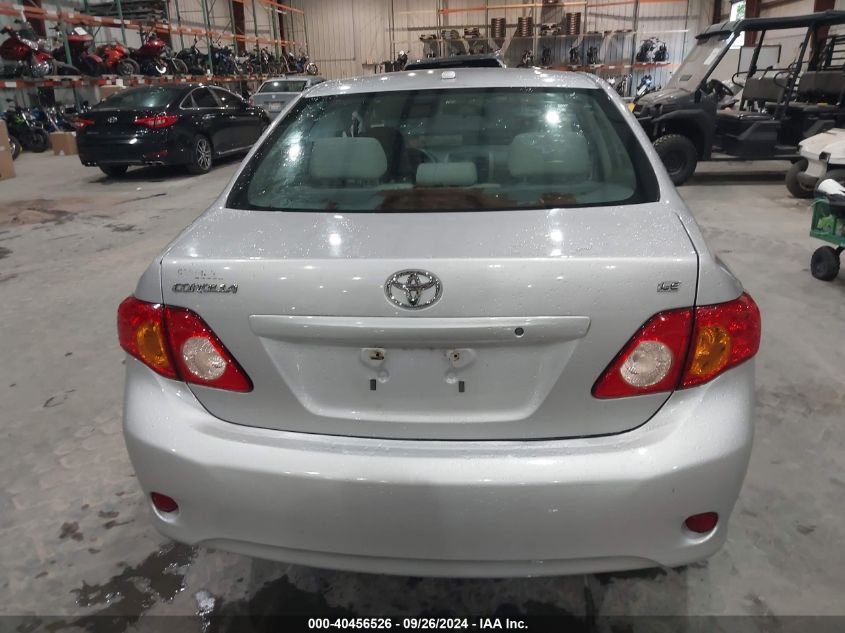 2010 Toyota Corolla Le VIN: 2T1BU4EEXAC398379 Lot: 40456526