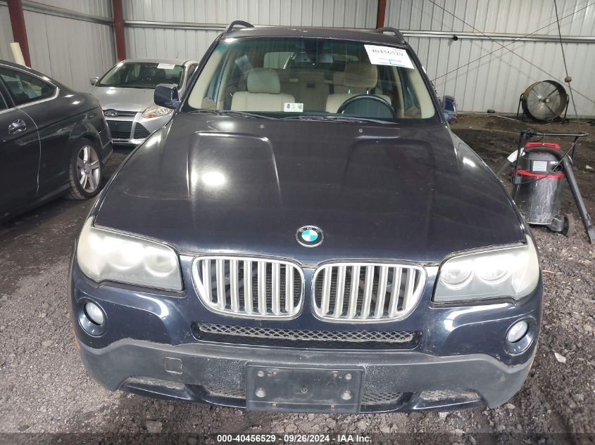 2007 BMW X3 3.0Si VIN: WBXPC93437WF22711 Lot: 40456529