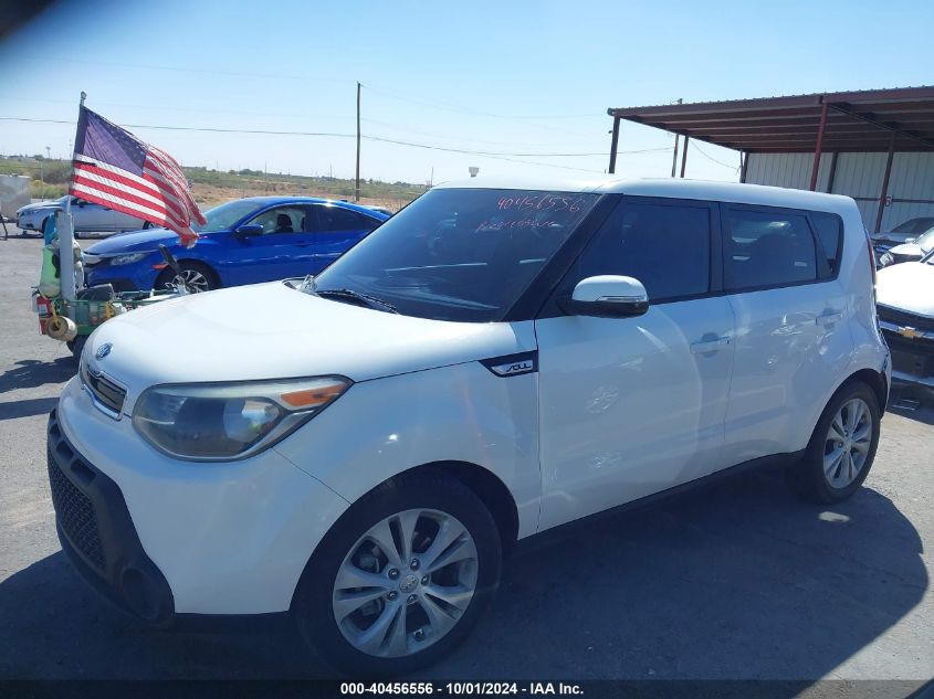 2014 Kia Soul + VIN: KNDJP3A59E7036053 Lot: 40456556