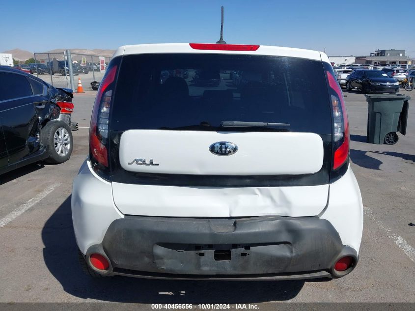 2014 Kia Soul + VIN: KNDJP3A59E7036053 Lot: 40456556