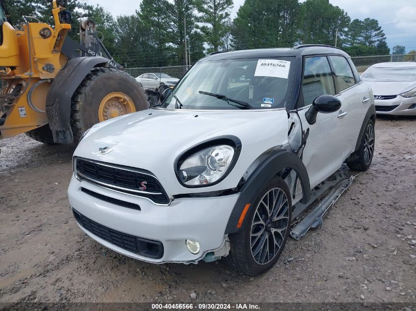 2016 Mini Countryman Cooper S VIN: WMWZC3C55GWT08518 Lot: 40456566