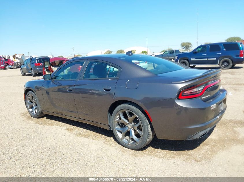 2015 Dodge Charger Sxt VIN: 2C3CDXHG5FH928455 Lot: 40456570