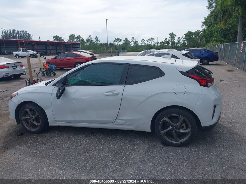 2020 Hyundai Veloster 2.0 VIN: KMHTG6AF5LU021904 Lot: 40456599