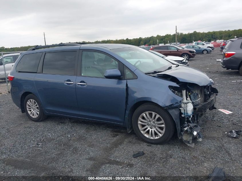 2017 Toyota Sienna Xle 8 Passenger VIN: 5TDYZ3DC2HS809944 Lot: 40456626