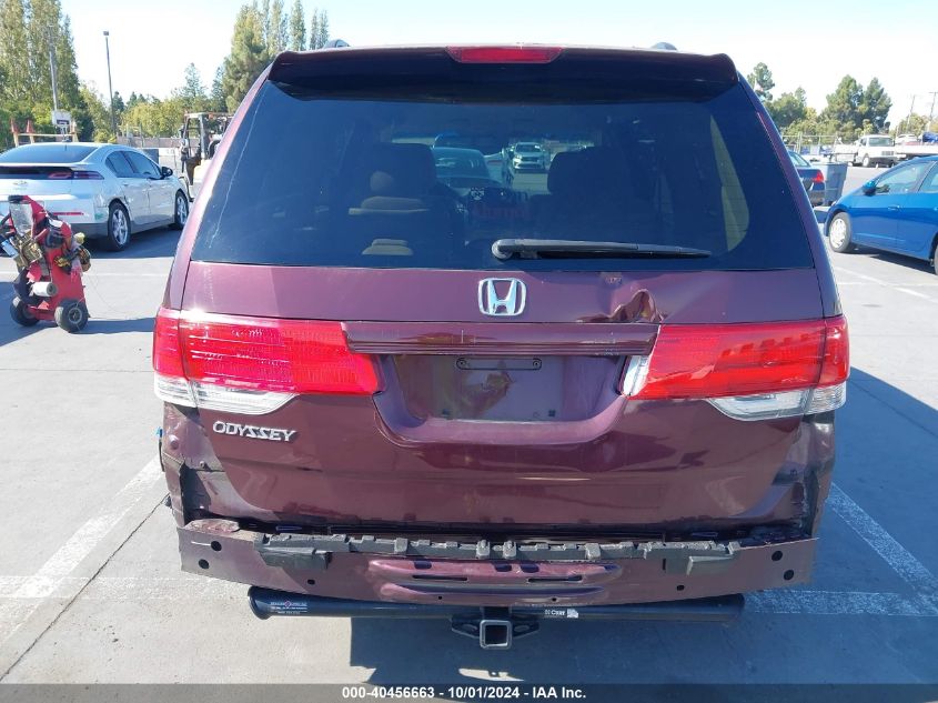 2010 Honda Odyssey Ex VIN: 5FNRL3H40AB031162 Lot: 40456663