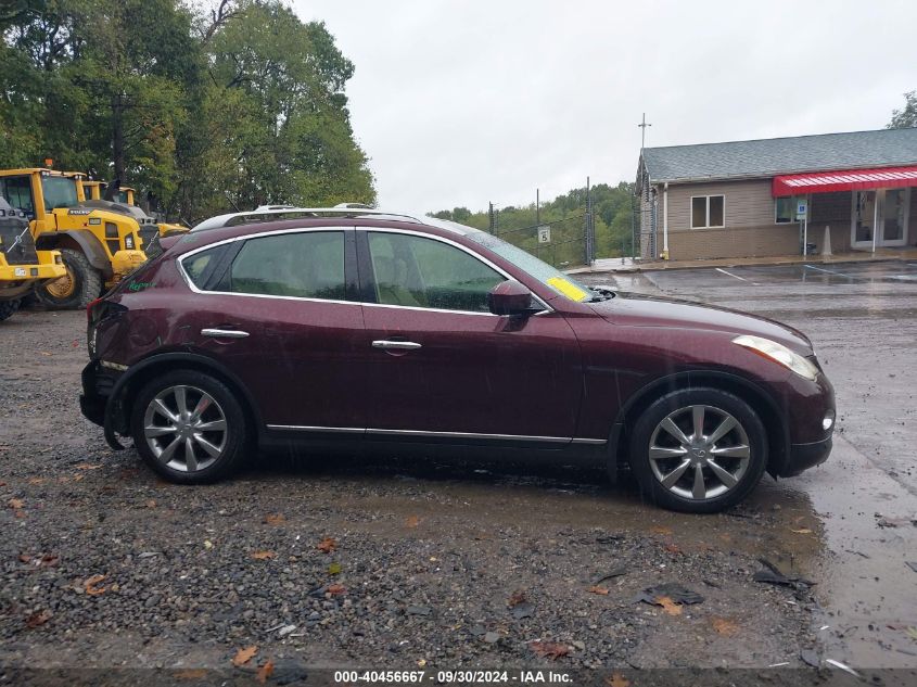 2013 Infiniti Ex37 Journey VIN: JN1BJ0HR9DM481862 Lot: 40456667