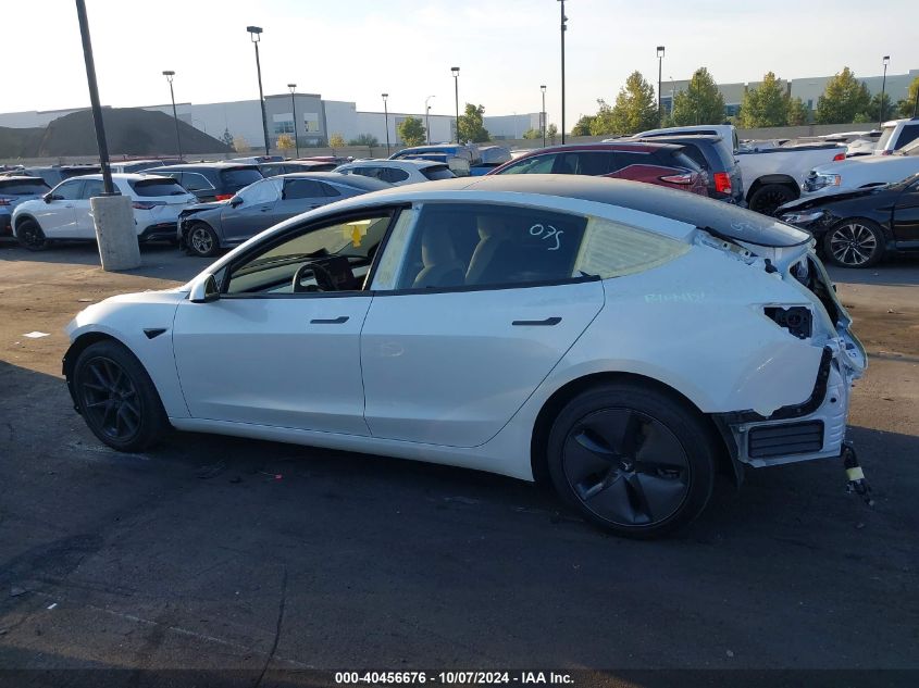 2023 Tesla Model 3 VIN: 5YJ3E1EA5PF552000 Lot: 40456676