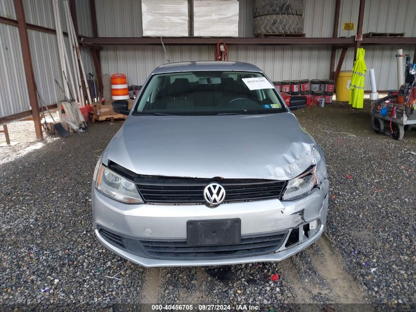 3VW1K7AJ7CM357981 2012 Volkswagen Jetta 2.0L S