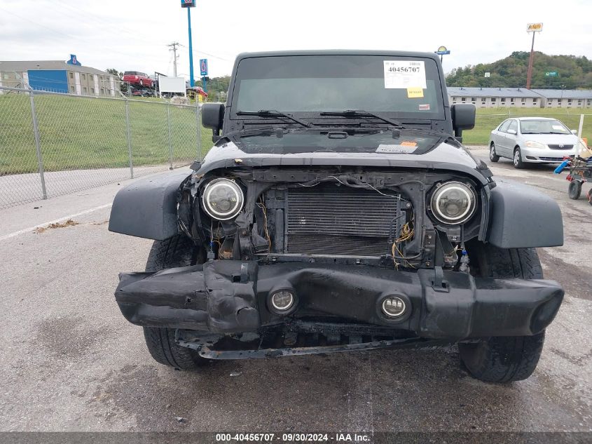 2017 Jeep Wrangler Unlimited Sport 4X4 VIN: 1C4BJWDG7HL745497 Lot: 40456707