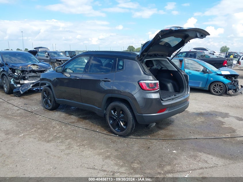 VIN 3C4NJCBB1KT613267 2019 JEEP COMPASS ALTITUDE FWD