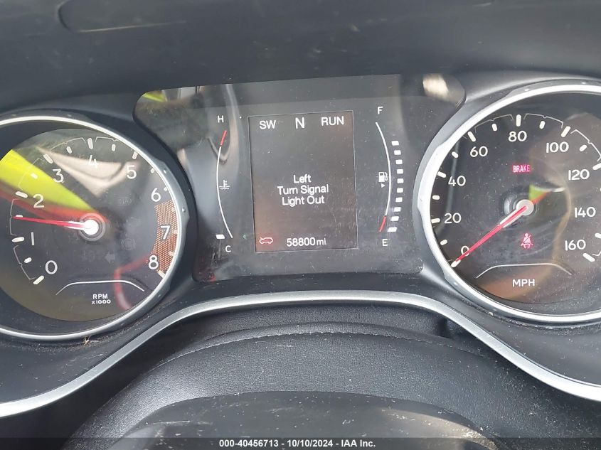 2019 Jeep Compass Altitude Fwd VIN: 3C4NJCBB1KT613267 Lot: 40456713