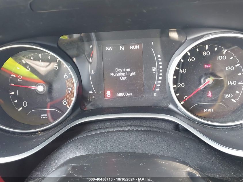 2019 Jeep Compass Altitude Fwd VIN: 3C4NJCBB1KT613267 Lot: 40456713