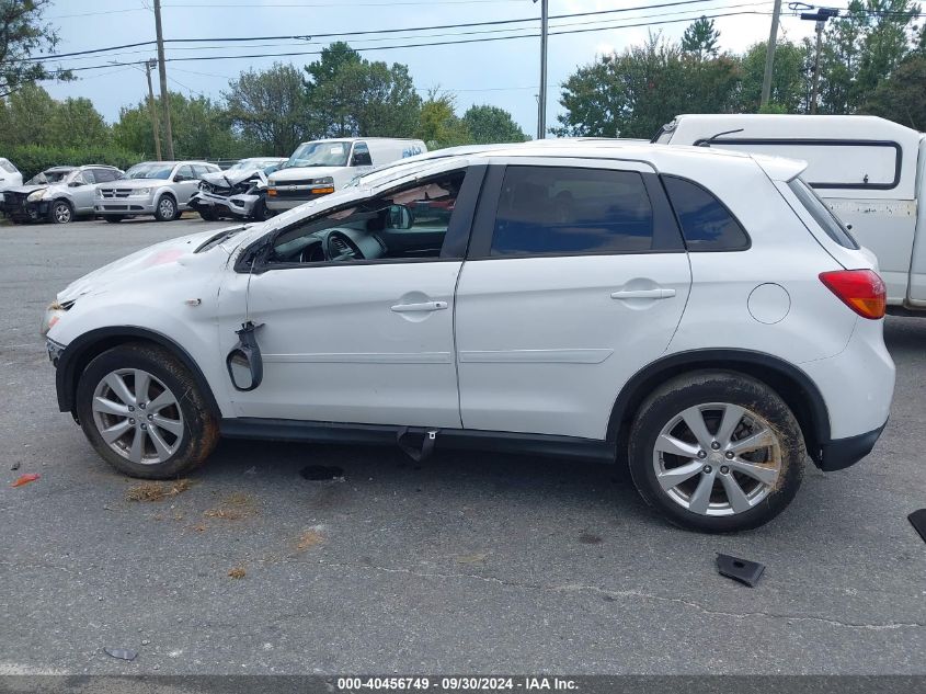 2015 Mitsubishi Outlander Sport Es VIN: 4A4AP3AW9FE025536 Lot: 40456749