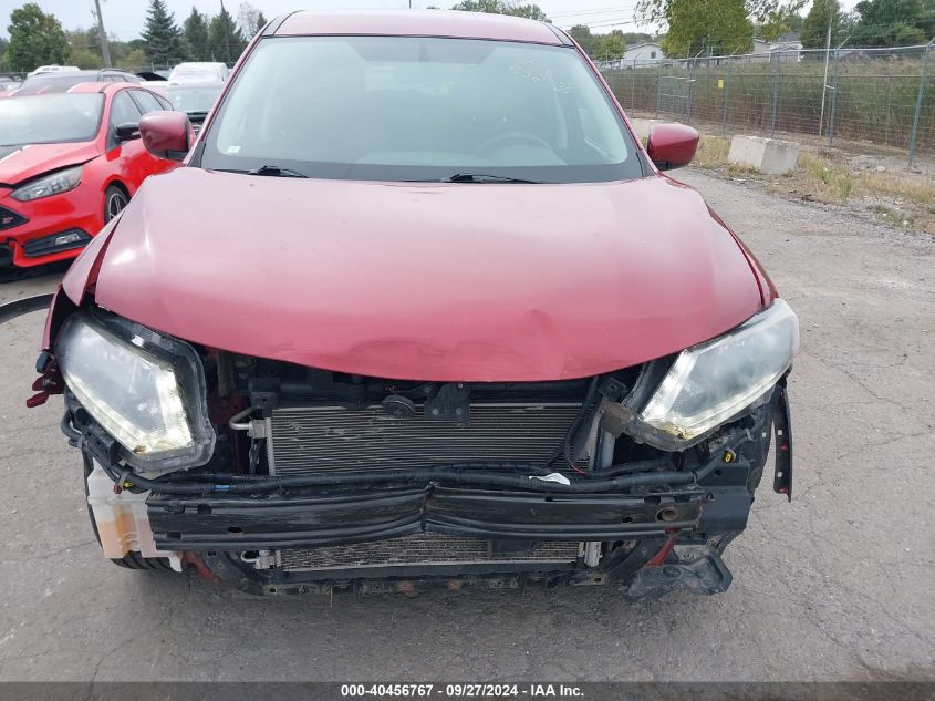 2016 Nissan Rogue S/Sl/Sv VIN: 5N1AT2MV1GC778437 Lot: 40456767