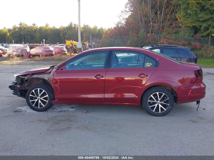 2017 Volkswagen Jetta 1.4T Se VIN: 3VWDB7AJ0HM336734 Lot: 40456769