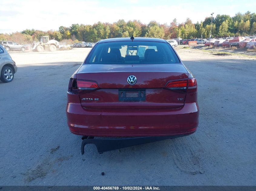 2017 Volkswagen Jetta 1.4T Se VIN: 3VWDB7AJ0HM336734 Lot: 40456769