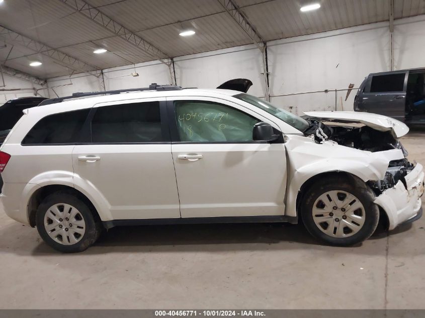 2018 Dodge Journey Se VIN: 3C4PDCAB7JT195961 Lot: 40456771