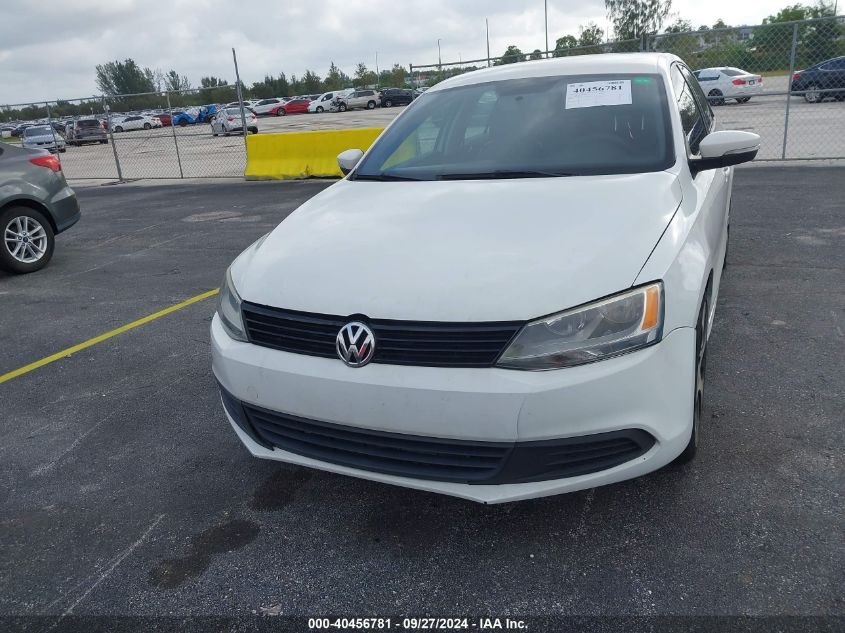 3VWDP7AJ8CM313602 2012 Volkswagen Jetta 2.5L Se